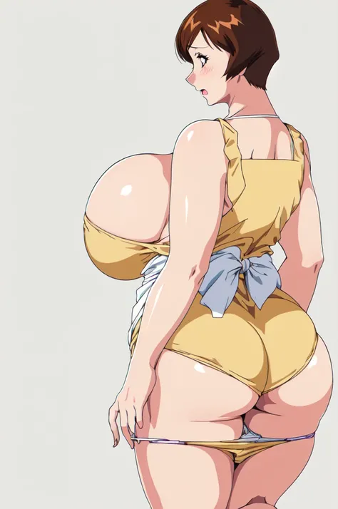 masterpiece, highest quality, High resolution, One girl, alone, sexual intercourse, Pornographic images, short hair, etsukoto, Brown eyes, fine grain, fine grain, (((Thick thighs, Plump thighs, Voluptuous thighs, Thighs alone are enough))), Huge and ample ...