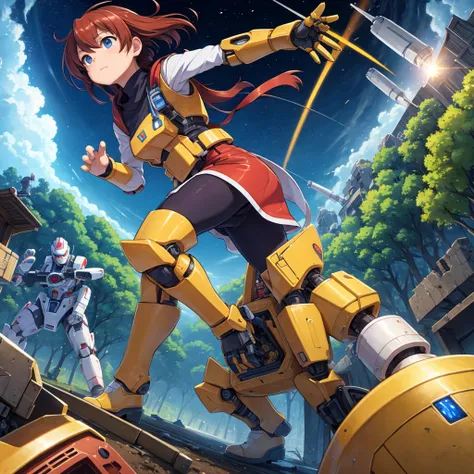 In a world where natural crises and attacks from mysterious creatures threaten the Earth, a group of young scientists and engineers come together to build and fly a giant robot. Akira Tanaka, project leader and robotics genius, guides the team with determi...