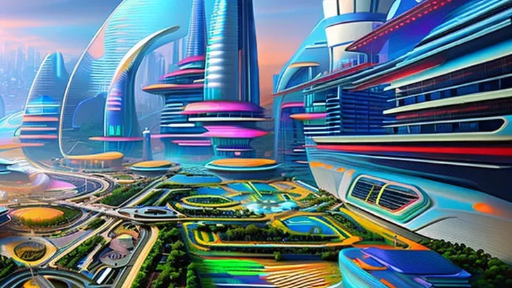 futuristc city