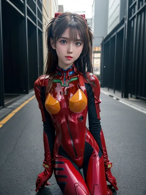 ((best quality)), ((masterpiece)), (details: 1.4), 3d, asuka langley soryu, asuka, high resolution (high dynamic range), ray tra...