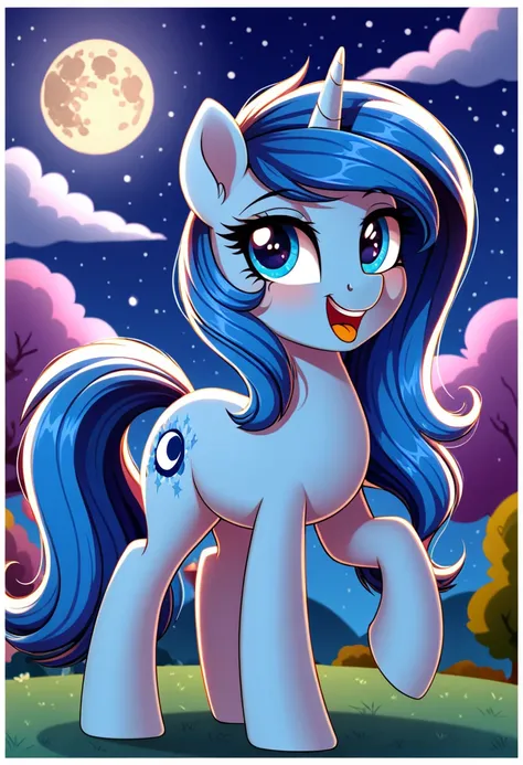 mlp oc name blue moon little pony pony