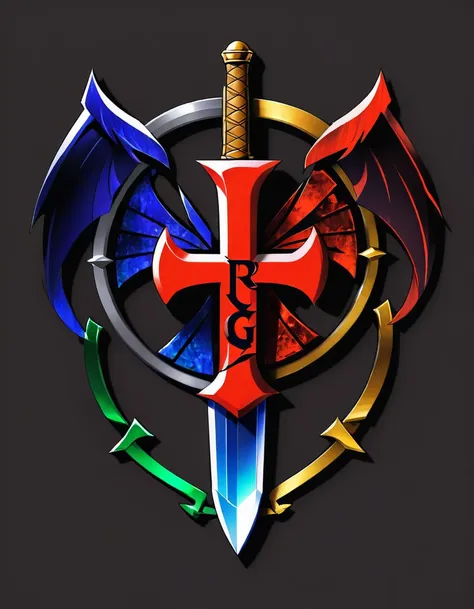 logo with name rpg an (anime rpg style)