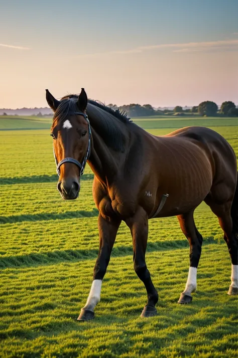 image of a horse in a field