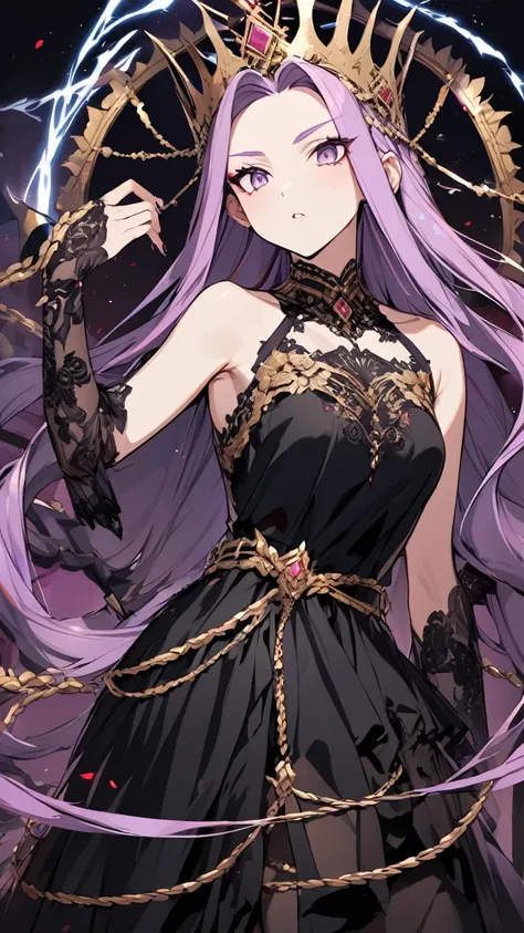 Medusa with an elegant crown