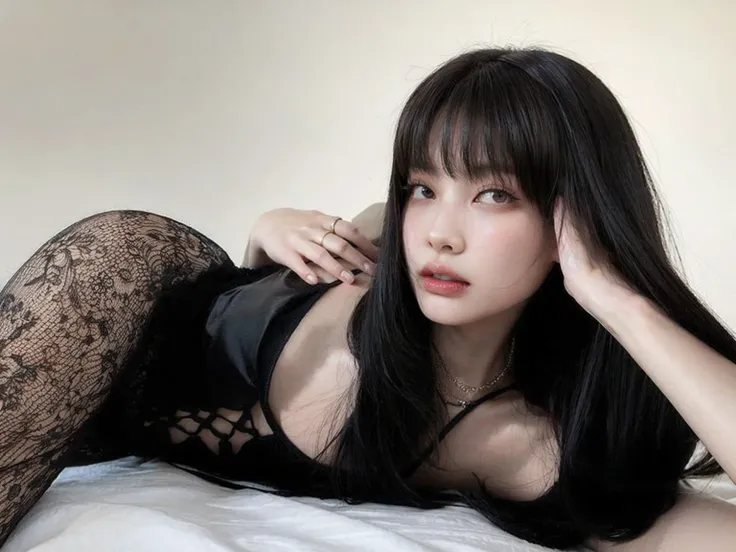 Brunetette, face detailed, Jennie, kpop, tall quality, sexly 