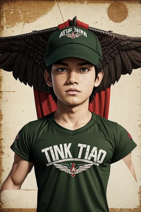 Attack on Titan Scout Squad Wings Baseball T-Shirt 