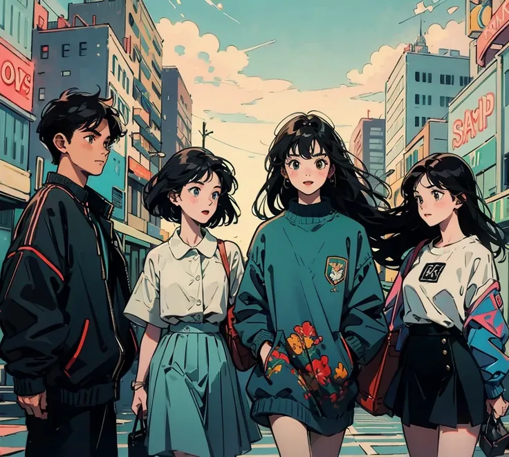 Five member girls,city