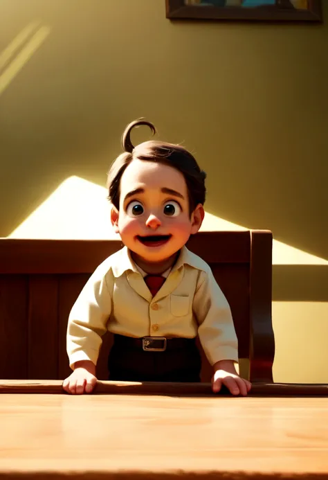 Image of a boy for a story in a YouTube video in Pixar format, Hes the little allabester, Hes the class leader, Hes outgoing, Playful and gets up for a lot of things HD photo