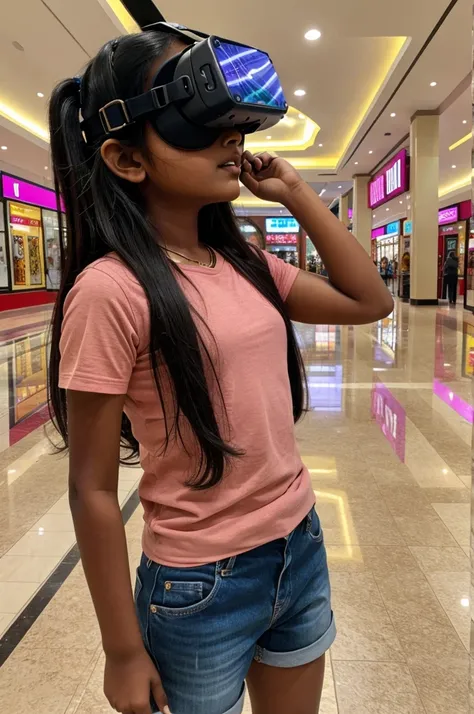 9 year old Tamil girl VR Mall picture 
