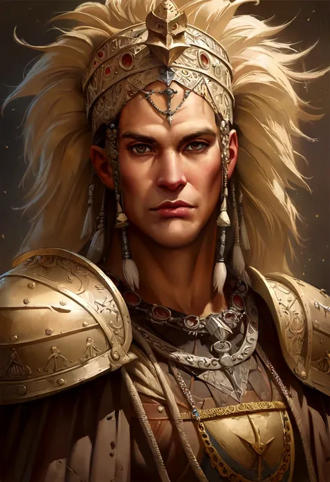 Gareth bale detailed(extremely detailed CG 8k wallpaper), body photo of the most beautiful artwork in the world, medieval armor, body portrait, Nimrod the first king of Babylon, hunter, barbarian, macho man, majestic professional oil painting by Ed Blinkey...