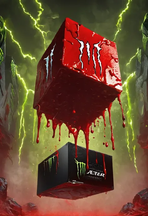 style, (Blood_Red:1.5), cube Blood,fear,Frightening. Monster Energy AI (masterpiece:1.3) (best quality:1.2) (high quality:1.1)