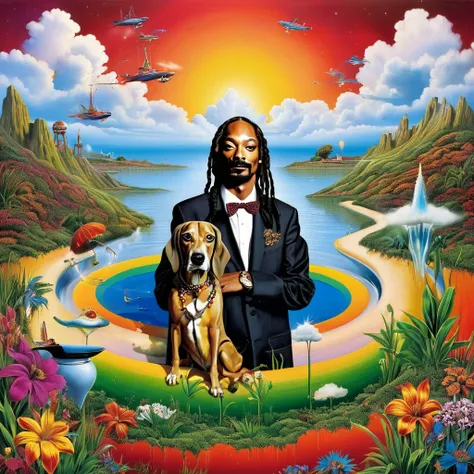 art surrealism Snoop Dogg