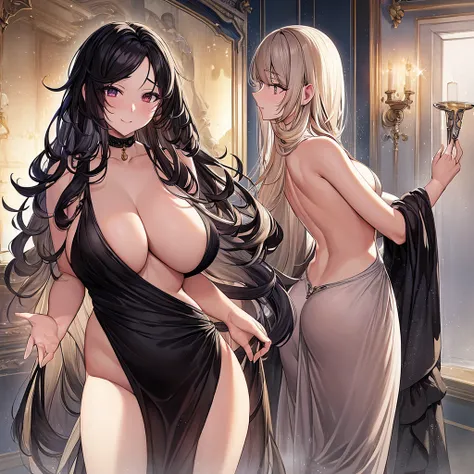 Explicit Content Warning: This description may contain mature and suggestive themes.

Masterpiece of Adult Comics and Anime Art, Highest Quality Render in 8K UHD Wallpaper.

One Mature Woman, Alone, bathed in a soft, warm glow, stands in a confident and al...