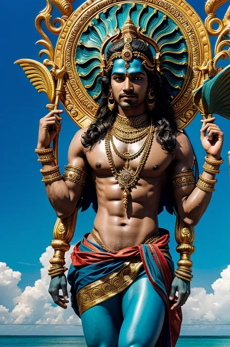 Generate lord Vishnu