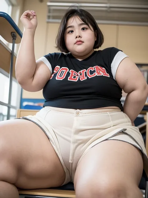 a fat 10 year old obese ,chubby overweight ,young fat girl in ,cute plump schoolkid,heavy set young girl,thick  student,extremely obese young female student,very fat and heavy young girl,stout short haired girl in school,chubbychild in classroom,cute pudgy...