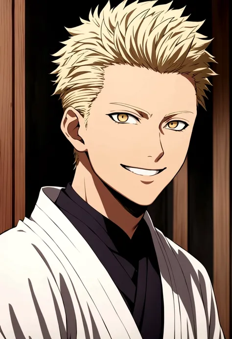 Ryomen Sukuna of jujutsu kaisen smiling 