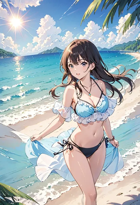 bikini、Beach、Ocean、sun
