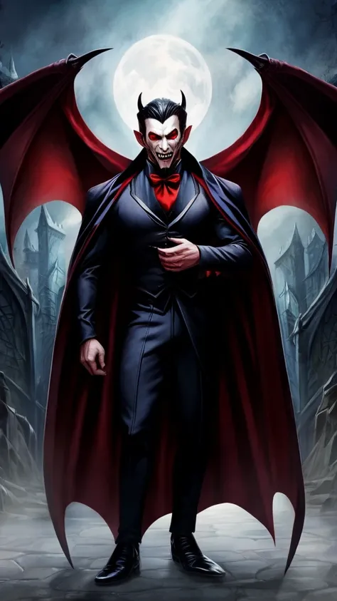 Dracula vampire diabolical form 