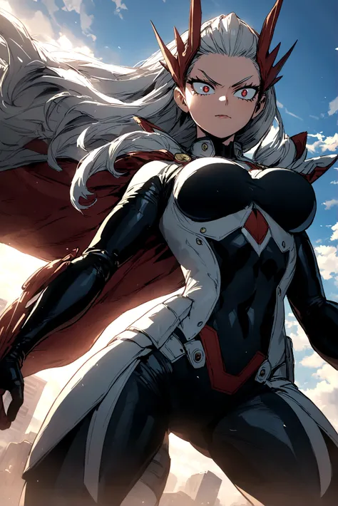 My hero academia female hero future seeing power