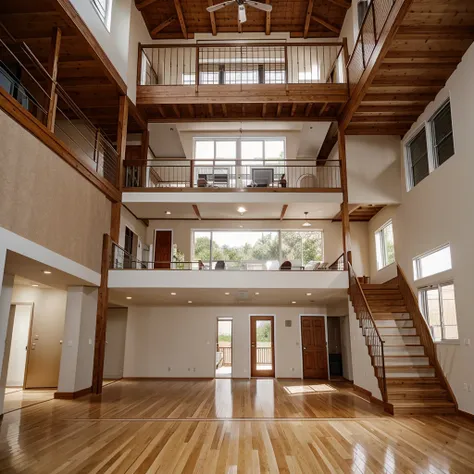 Floor plan of a two-story house