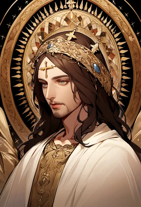 portrait of jesus christ