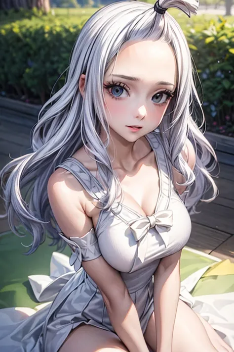 (best quality,4k,8k,highres,masterpiece:1.2),ultra-detailed,realistic,photorealistic:1.37, mirajane strauss, 22 year old woman w...