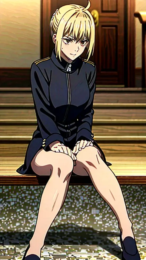 nero , hot , legs spread , sitting