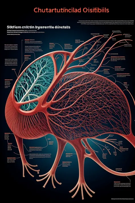 Circulatory system in vertebrate animals 