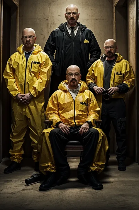 An adaptation of the breaking bad characters to the house of the dragon series 