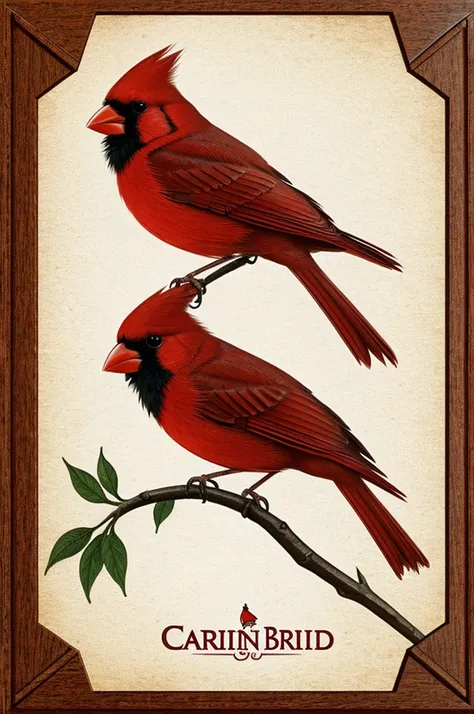 Cardinal bird logo 