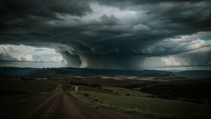 epic overcast sky