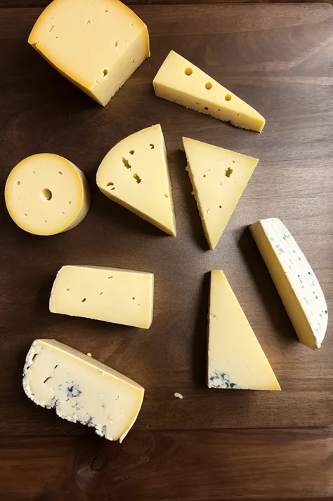 Cheese shaped like an S