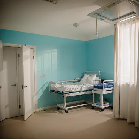 a hospital room