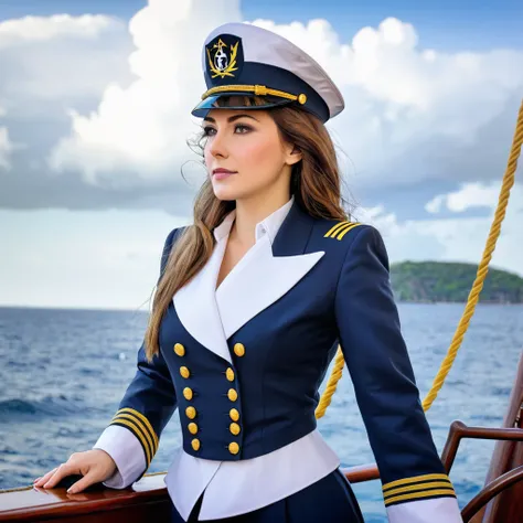 bearded woman ship captain