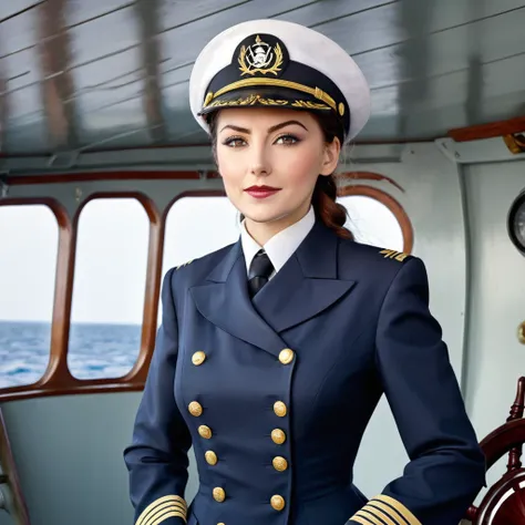 bearded woman ship captain