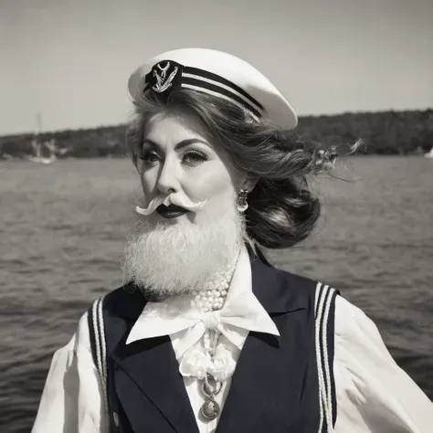 bearded lady sailor