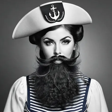 bearded lady sailor