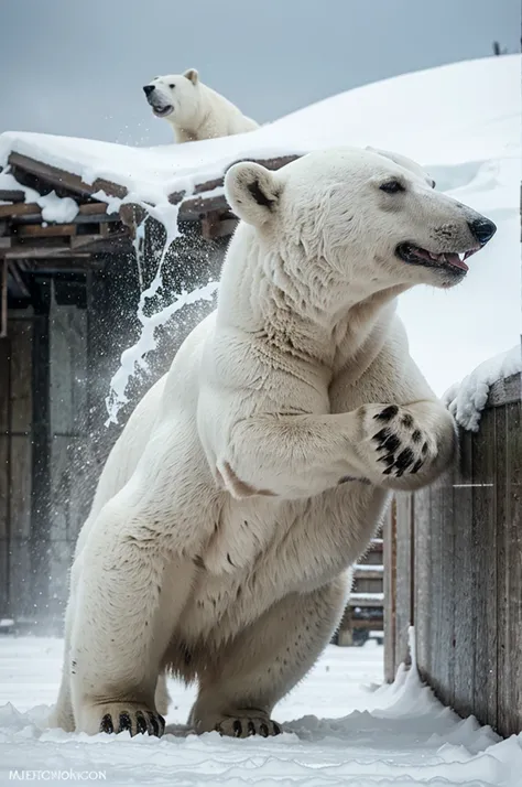 Typhoon vs Polar Bear