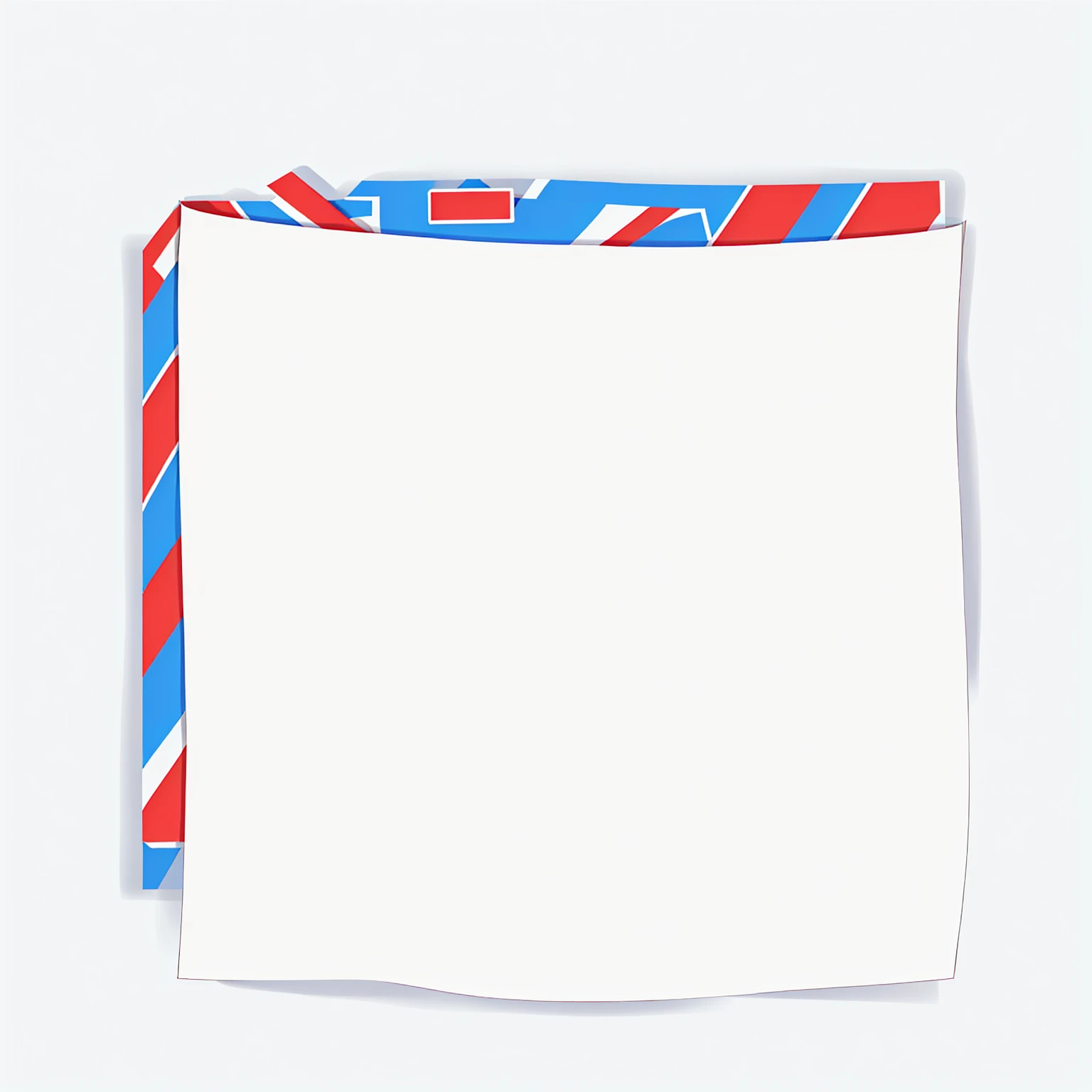 A picture of paper with red and blue borders, Paper border, Paper background, lined paper, Characters on paper, white border and background, Card templates, , white outline border, White paper, White border, uncompressed png, Minimalist background, sheet o...