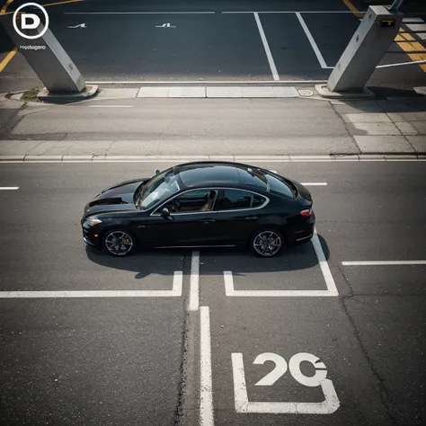 logo for an app that helps people find parking spots quickly