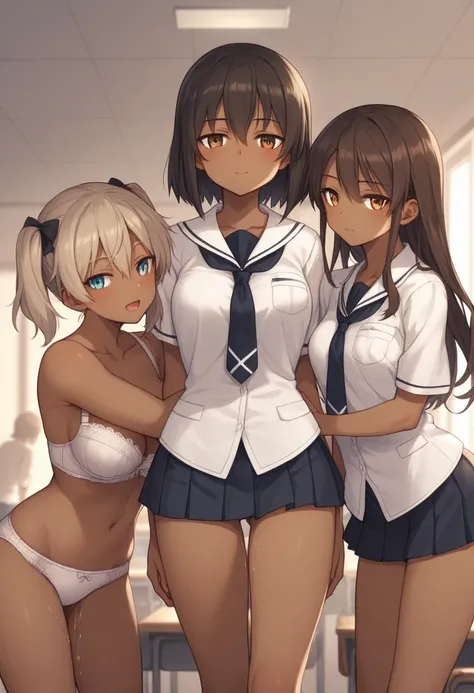 (((dark tan skin)))
dark-skinned female, tanned　Dark brown skin　　Strike Witches　Kaneshiya Shitara　Top is military uniform　Dark brown skin　Dark brown skin　Dark brown skin　Dark brown skin　　Bottom Panties only　Bottom Panties　　　Fullback panties　Junior Bra　Shyn...