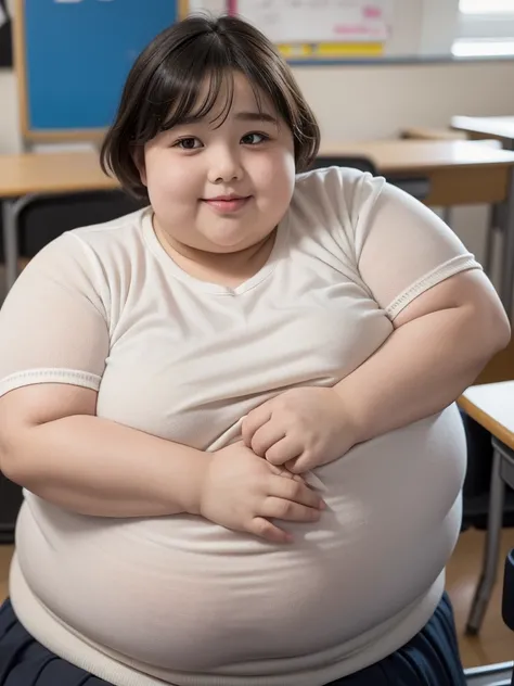 a fat 10 year old obese ,chubby overweight ,young fat girl in ,cute plump schoolkid,heavy set young girl,thick  student,extremely obese young female student,very fat and heavy young girl,stout short haired girl in school,chubbychild in classroom,cute pudgy...