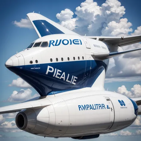 Create an airline logo with the name Pierre&#39;s