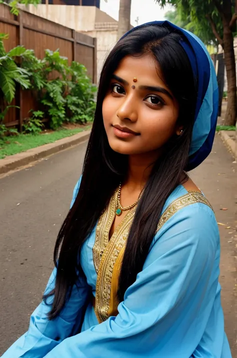 A Indian muslim girl 
