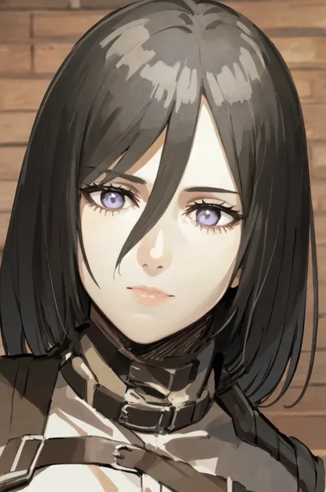 1girl,ultra high details, ultra high auality,(highly detailed face)1.2,(high quality of face)1.3,Mikasa Ackerman,highly detailed abs,perfect female anatomy, best quality of shadows,highly detailed muscles,beautiful face,volume shadows