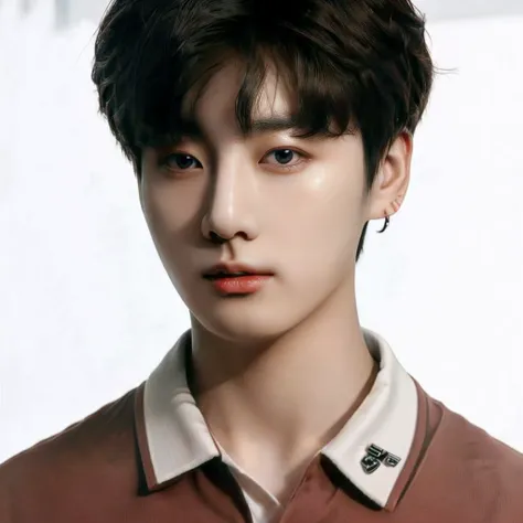 blurred image of a young man in a polo shirt, Jinyoung Shin, Kim Doyoung, yanjun chengt, adorable and pale korean face, who is siwoo, hyung tae, jaeyeon nam, jung jaehyun, Ulzzang spacious, Sun Hyuk Kim, Hong Jun Hyung, young pale angel, inspired by jeonse...