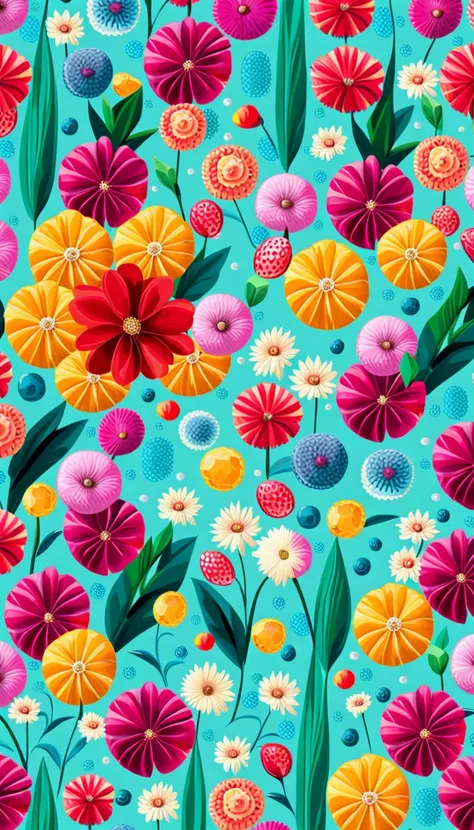 seas of ((colourful summer vibes flower and fruit)) million small ((blue butterfly)) in the ((pink magenta color background:2.5)...