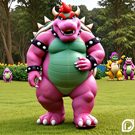 barney the dinosaur,bowser