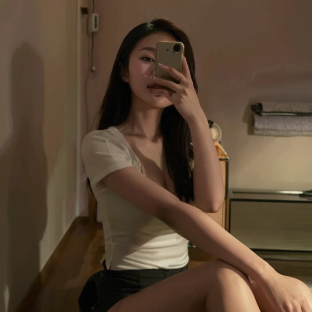 masterpiece, best quality, {best quality}, {{masterpiece}}, {high resolution}, focus, selfie photo of an asian woman, sexy asian...