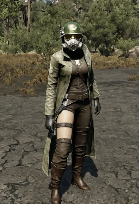 female, ncr ranger, no helmet,